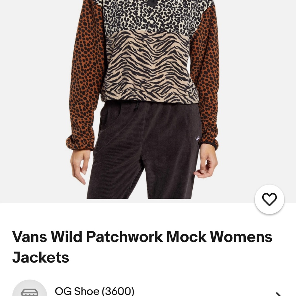 Vans Wild Patchwork Women's Sweater - Black, Brown, Tan